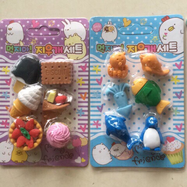 Combo 27 vỉ tẩy hình