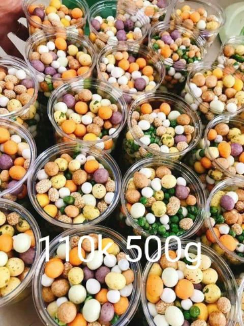 Hủ 500g đậu trộn thập cẩm 17 vị