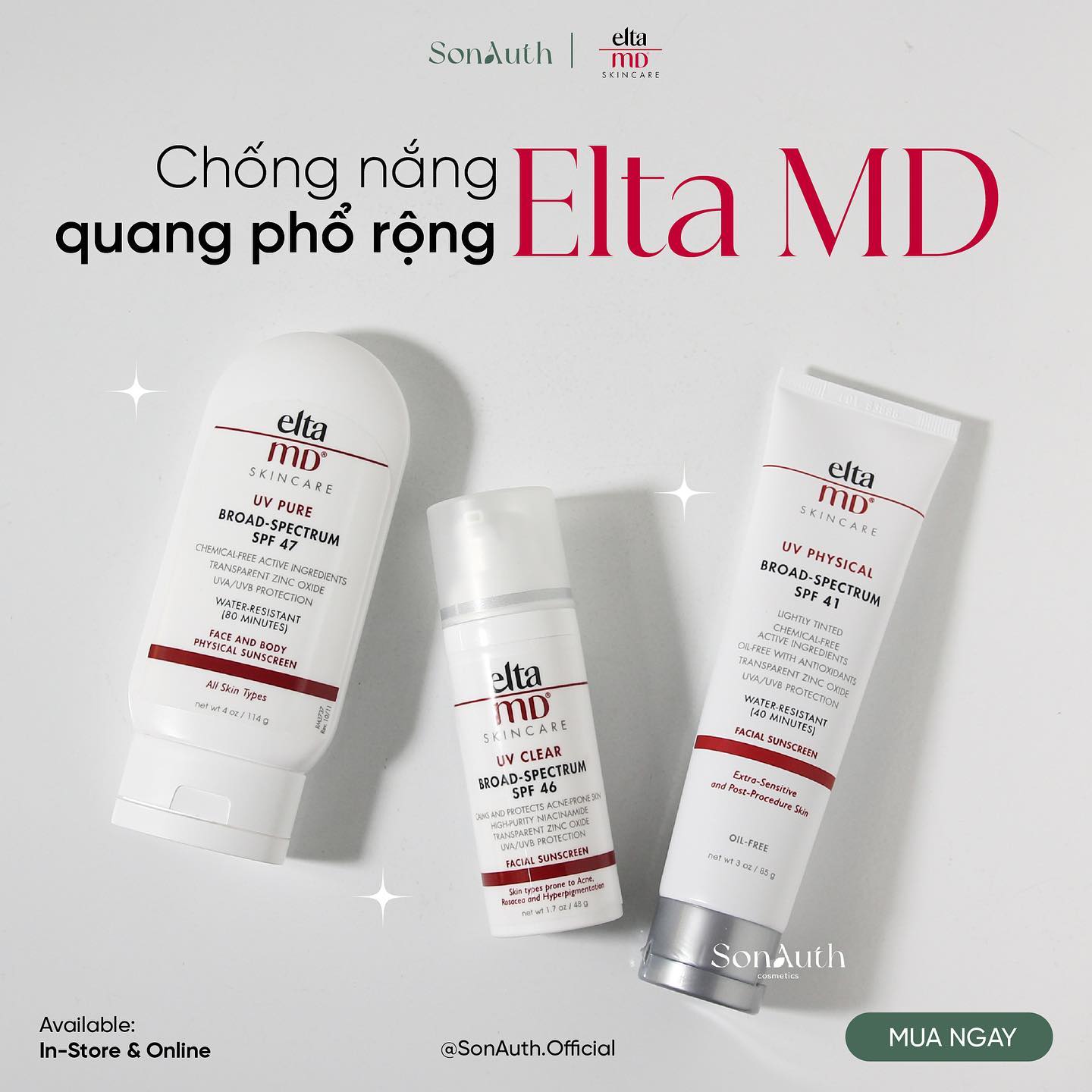 Kem chống nắng Elta MD UV Broad-Spectrum