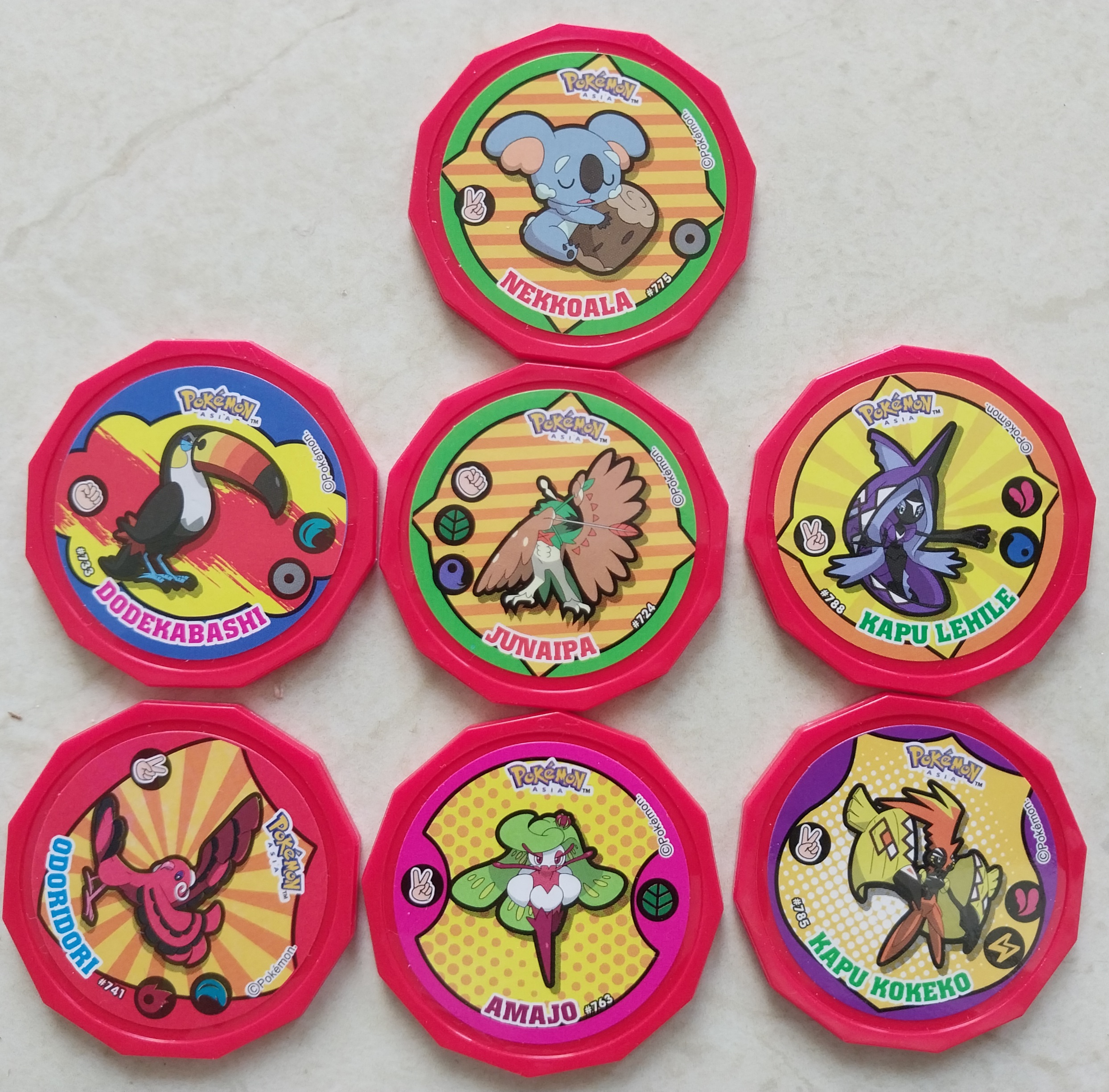 Thẻ Pokemon Lotte 2018, Series 4