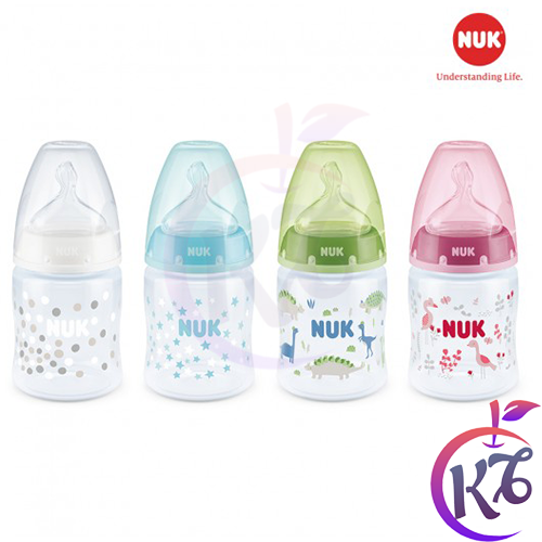 Bình sữa nuk cổ rộng premium choice nhựa pp 150ml ty silicone 1m - nu66132 - binh sua co rong cho be