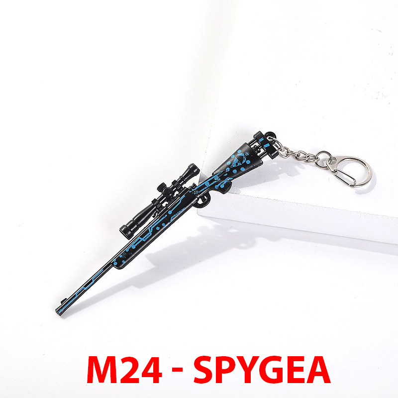 [HCM]Móc khóa PUBG treo chìa khóa xe trang trí trưng bày - Chảo mũ giáp K98 ...