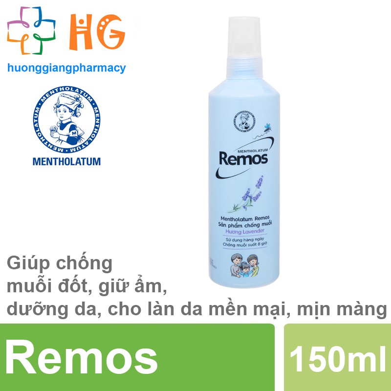 Xịt chống muỗi Remos mentholatum