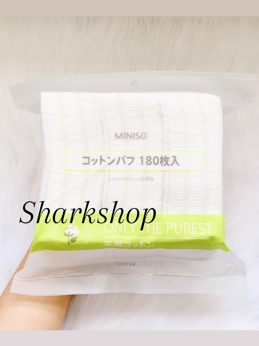 Bông tẩy trang miniso 1000 miếng 180 miếng