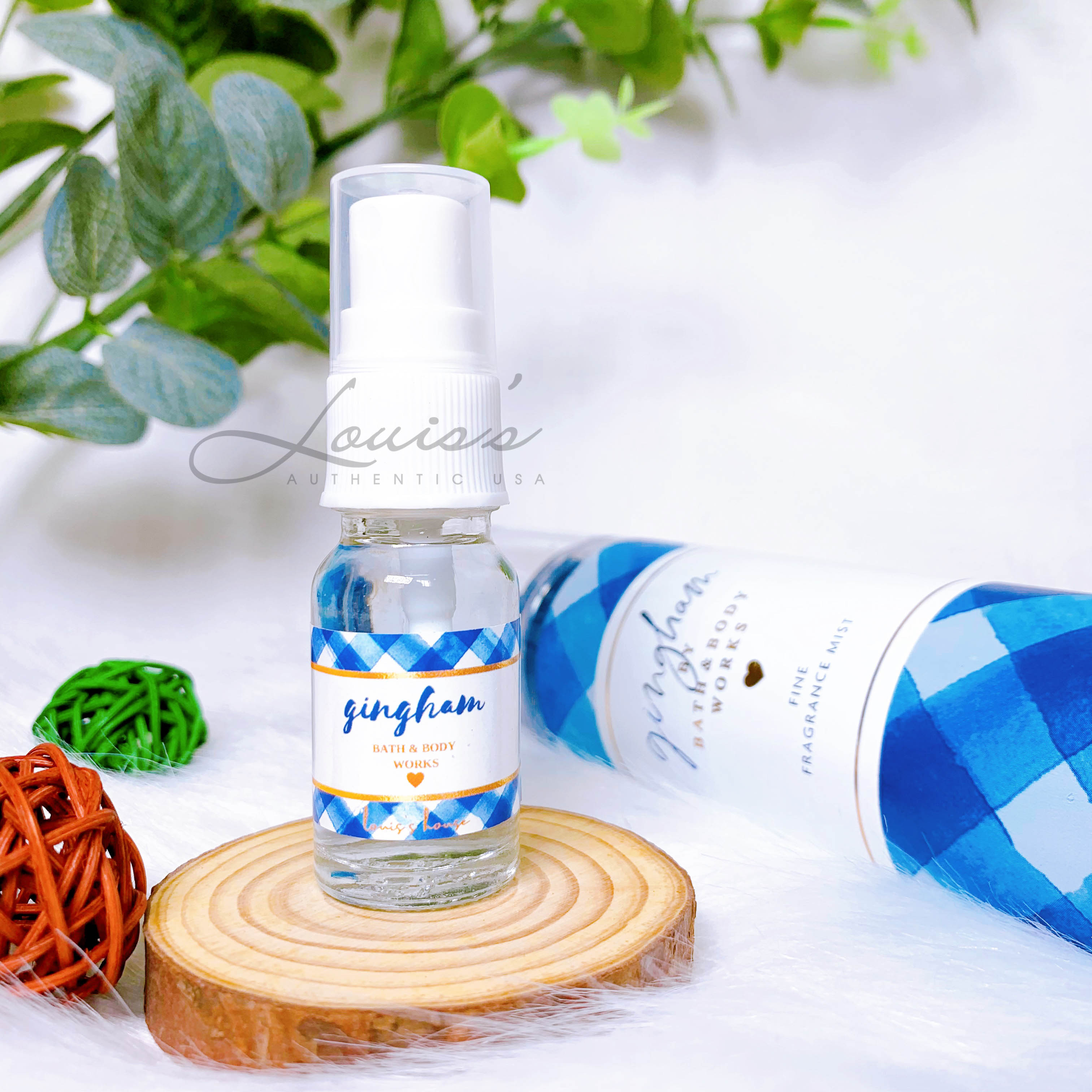[ Mini 10ml & 36ml ] GINGHAM - Body mist / Xịt thơm toàn thân Bath & Body Works Mỹ