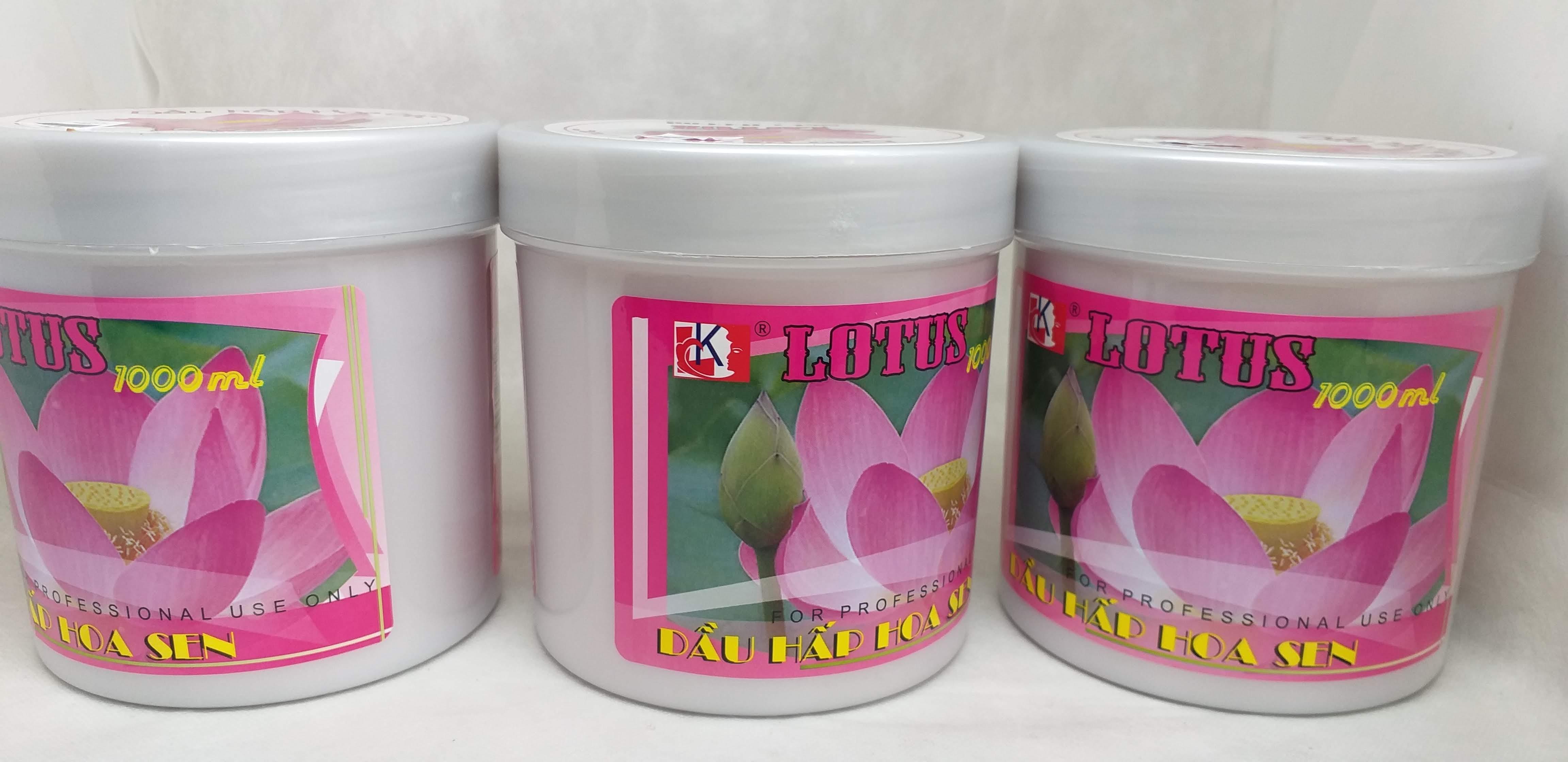 DẦU Hấp TÓC hương hoa sen 1000ml