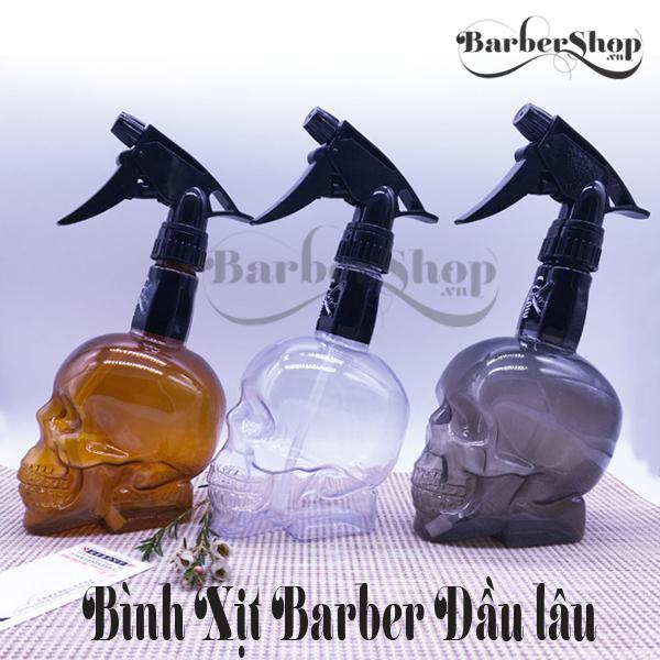 Bình xịt Barber đầu lâu