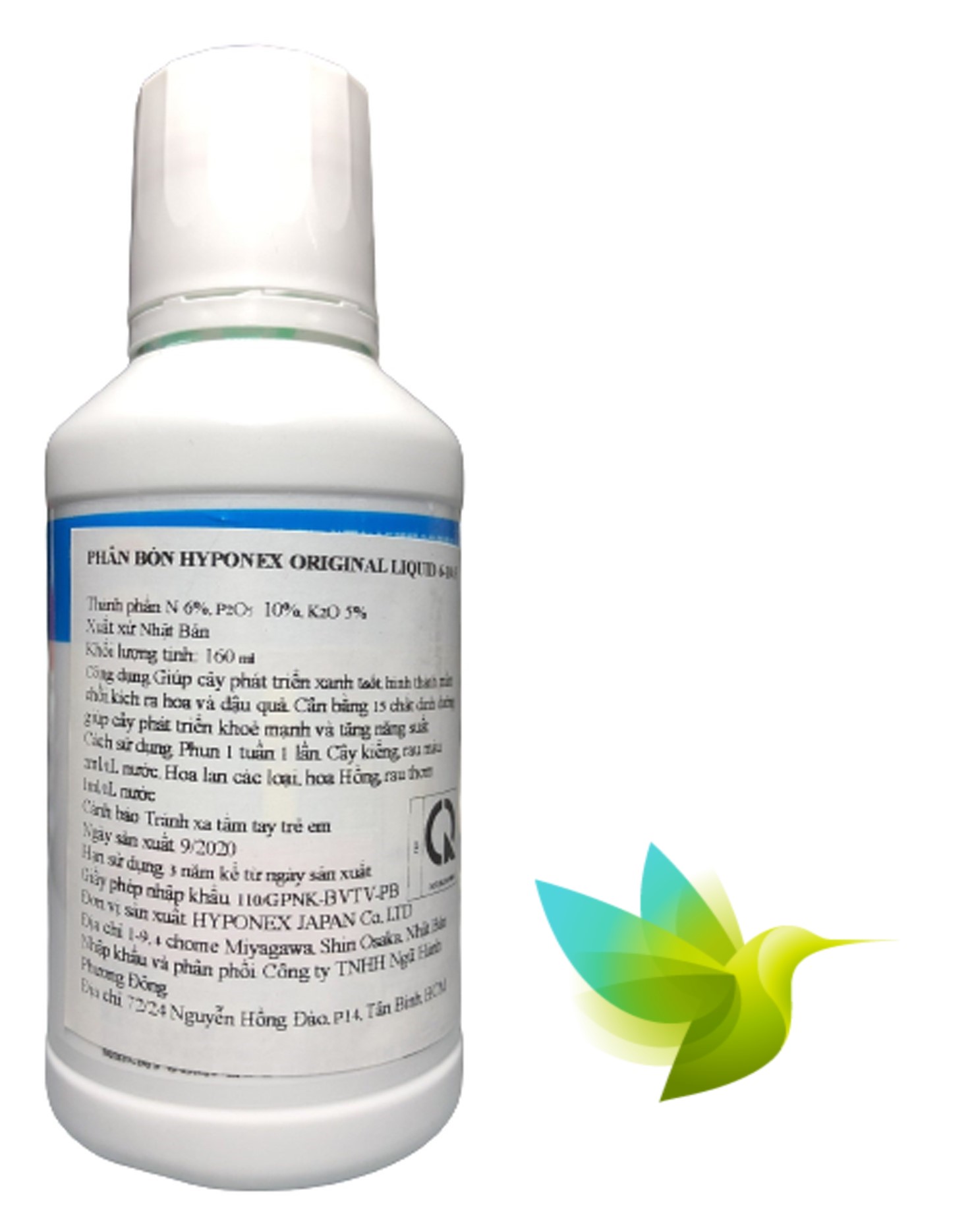 Phân Bón Hyponex Original Liquid 6-10-5 - #247A# 160ml