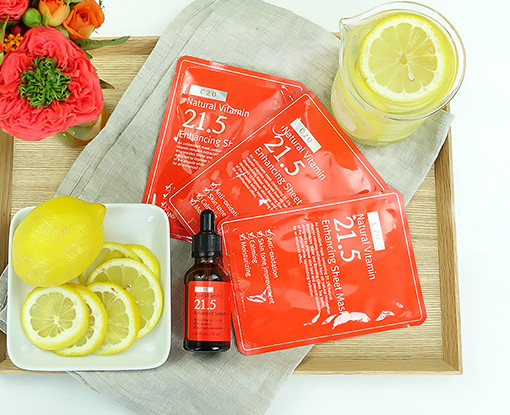 [HCM]Mặt nạ giấy Natural Vitamin C21.5