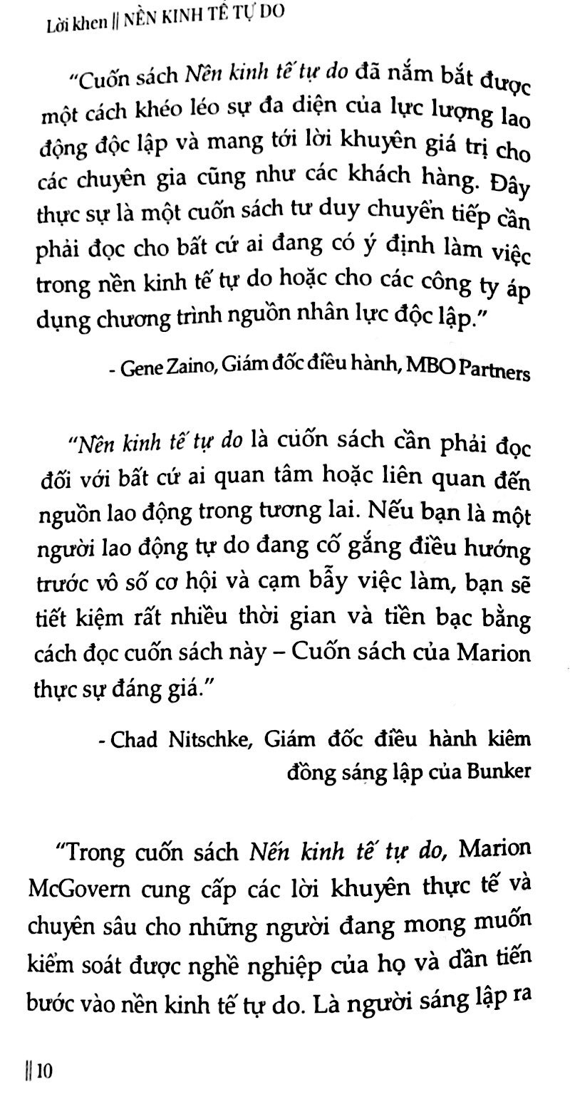 Fahasa - Nền Kinh Tế Tự Do