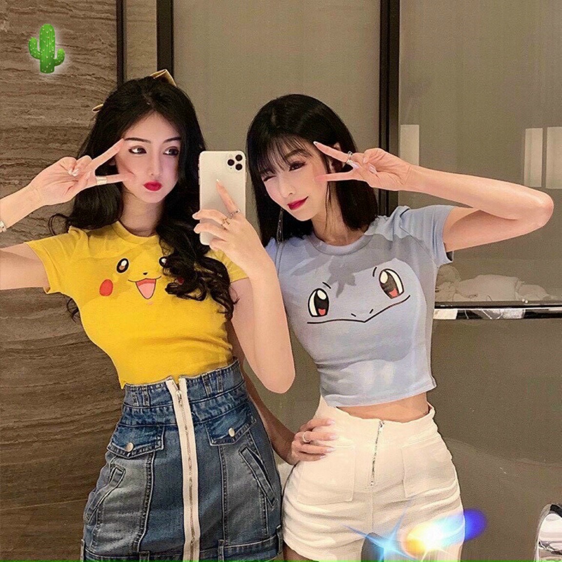 Áo borip  in hình pikachu đáng yêu TTPK0001
