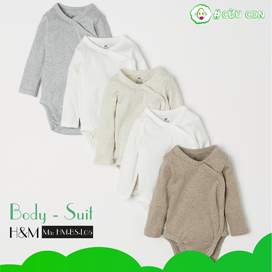 Áo Bodysuit H&M UK Auth - L05