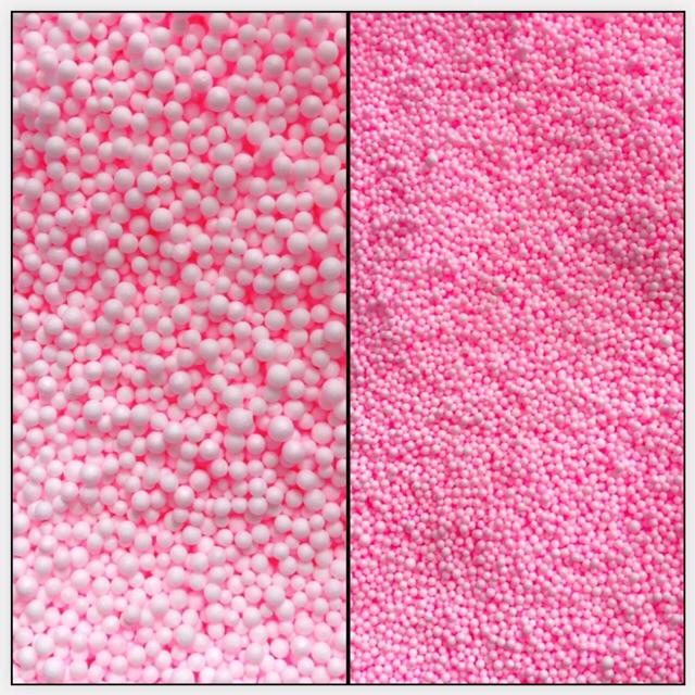 Xốp trắng, xốp màu pastel, xốp liti - Nguyên liệu làm slime