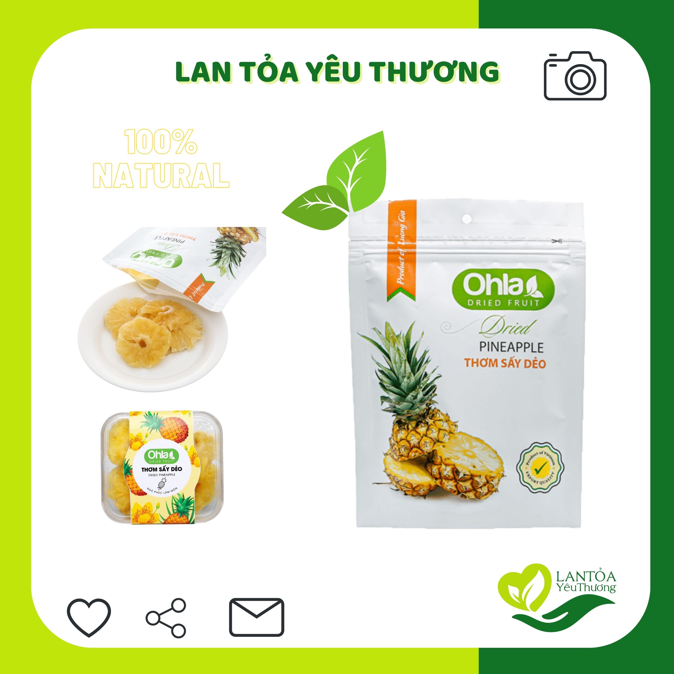 Thơm sấy dẻo Ohla 100g