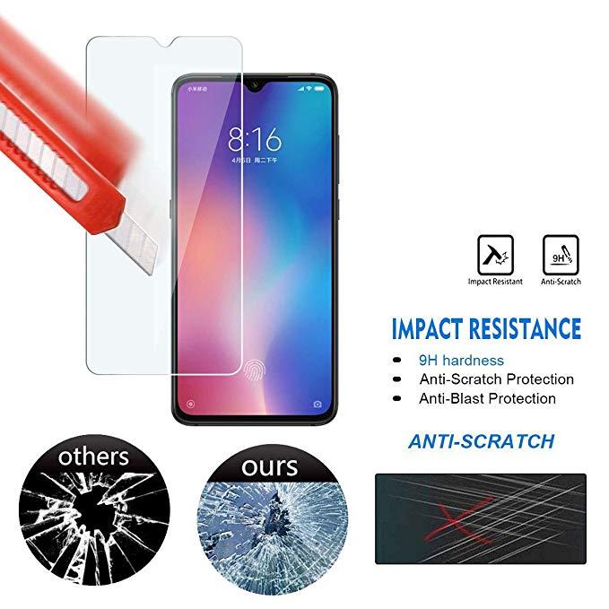 Miếng Dán Kính Cường Lực Cho Xiaomi Mi CC9 (Trong Suốt)