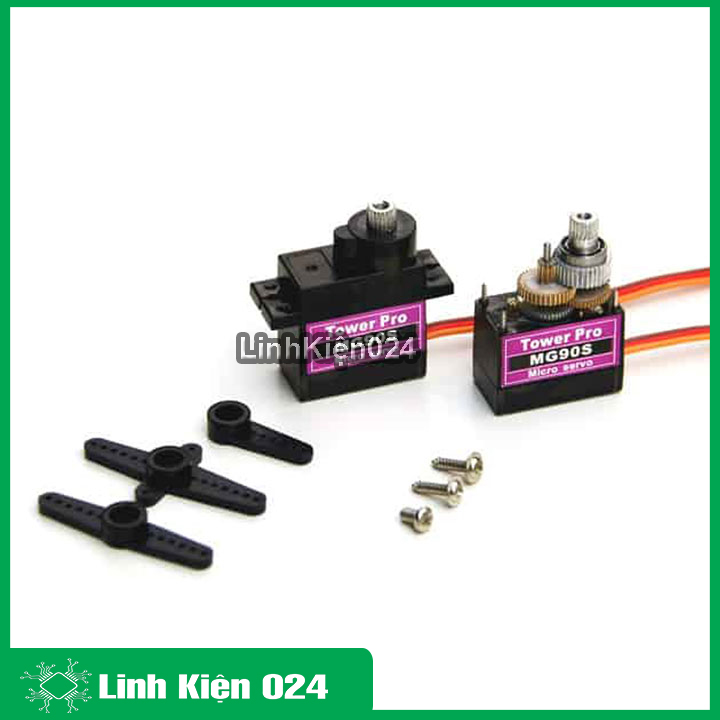 Động cơ Servo MG90S (Bản Nâng Cấp)