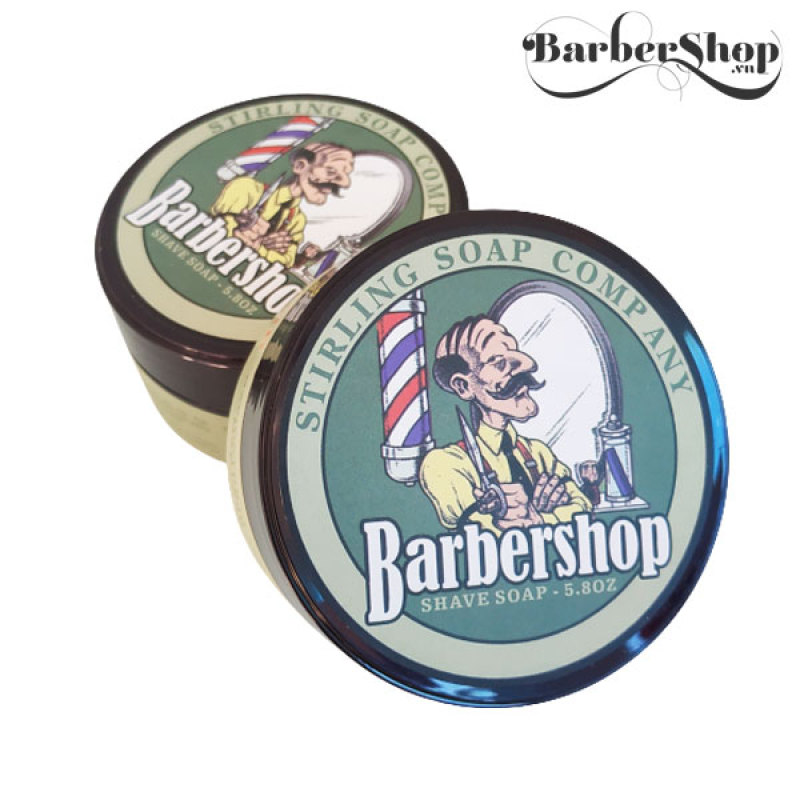 Sáp vuốt tóc Barbershop Shave Soap nhập khẩu