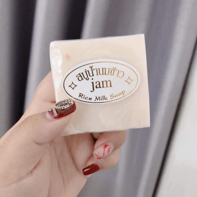 SÁP GẠO JAM RICE MILK SOAP (THÁI LAN)