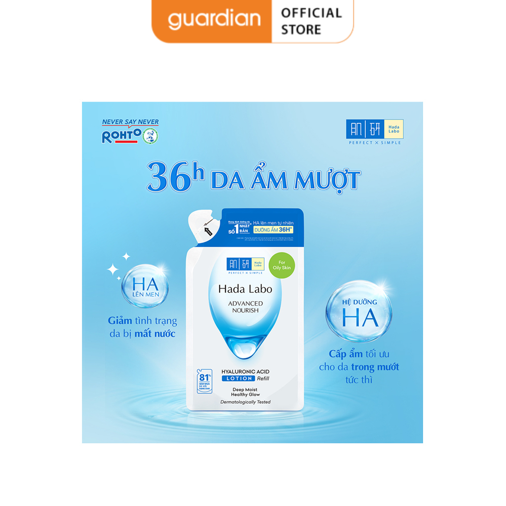 Túi Refill Lotion Dưỡng Ẩm Hada Labo 170ml
