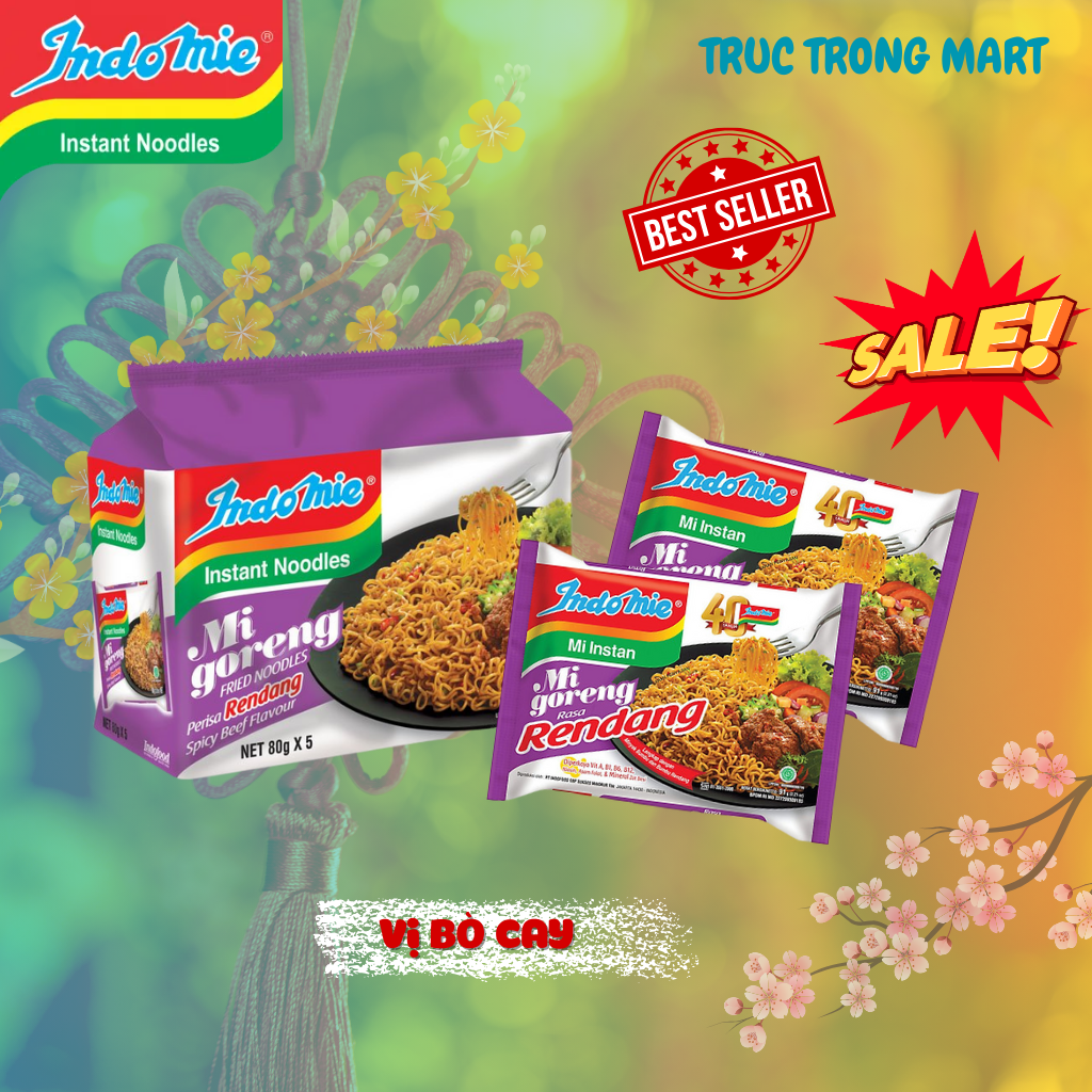 Mì trộn Indomie vị đặc biệt