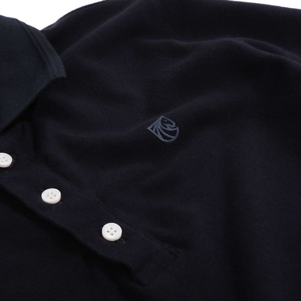 Áo Thun Nam Cao Cấp Polo Cổ Bẻ Xanh Đen Premium Navy Basic BY COTTON