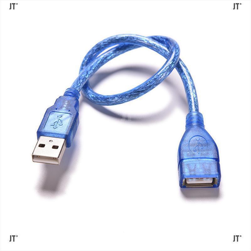 [HCM]Cáp nối USB sợi ngắn dài 25cm màu xanh