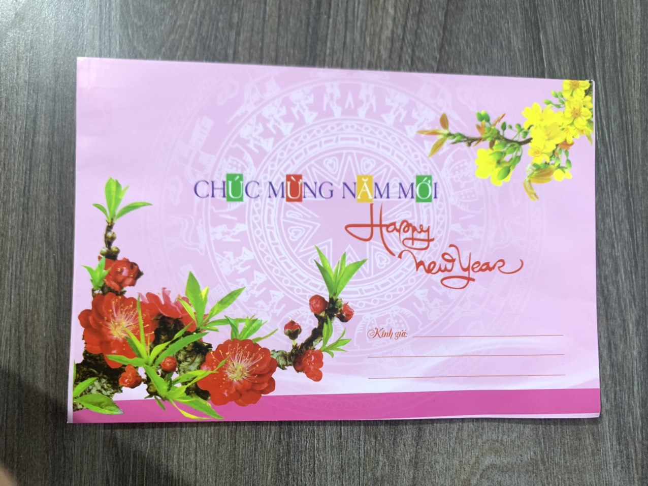 set 10 Phong Bì Chúc Mừng Năm Mới