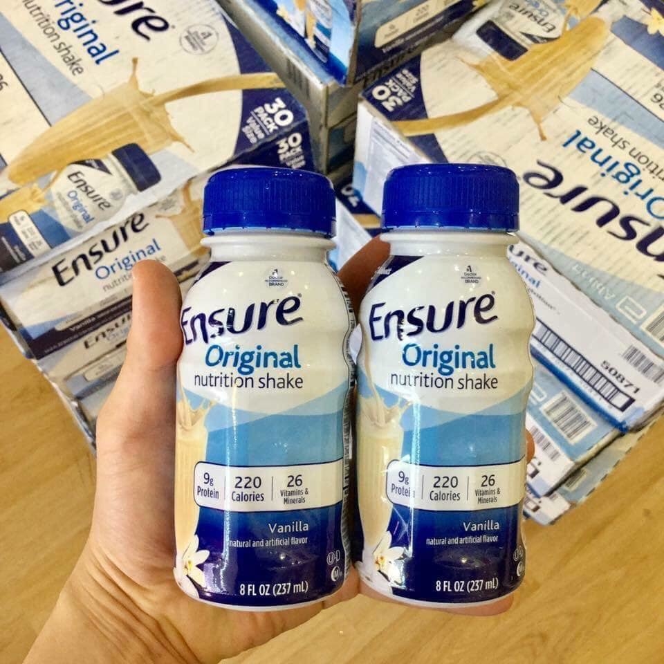 Sữa Ensure thương hiệu Abbott Hoa Kỳ (Abbott Việt Nam phân phối)
