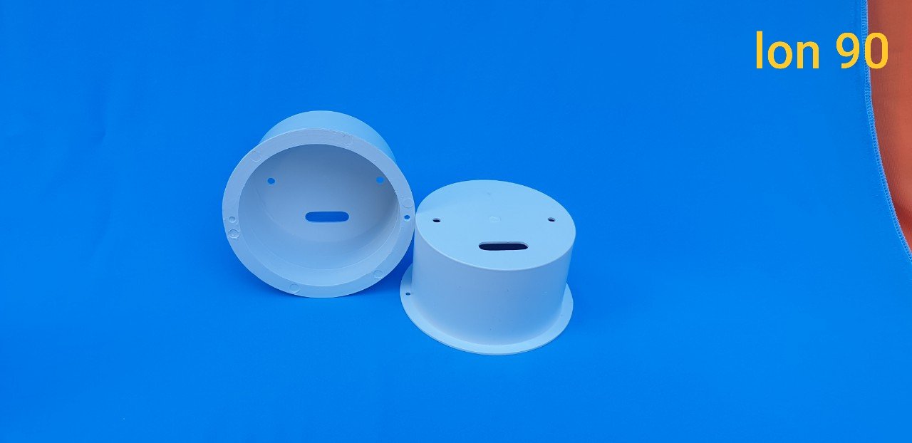 Đế âm tường lon phi 90 - đèn mắt ếch phi 90 - 10 cái