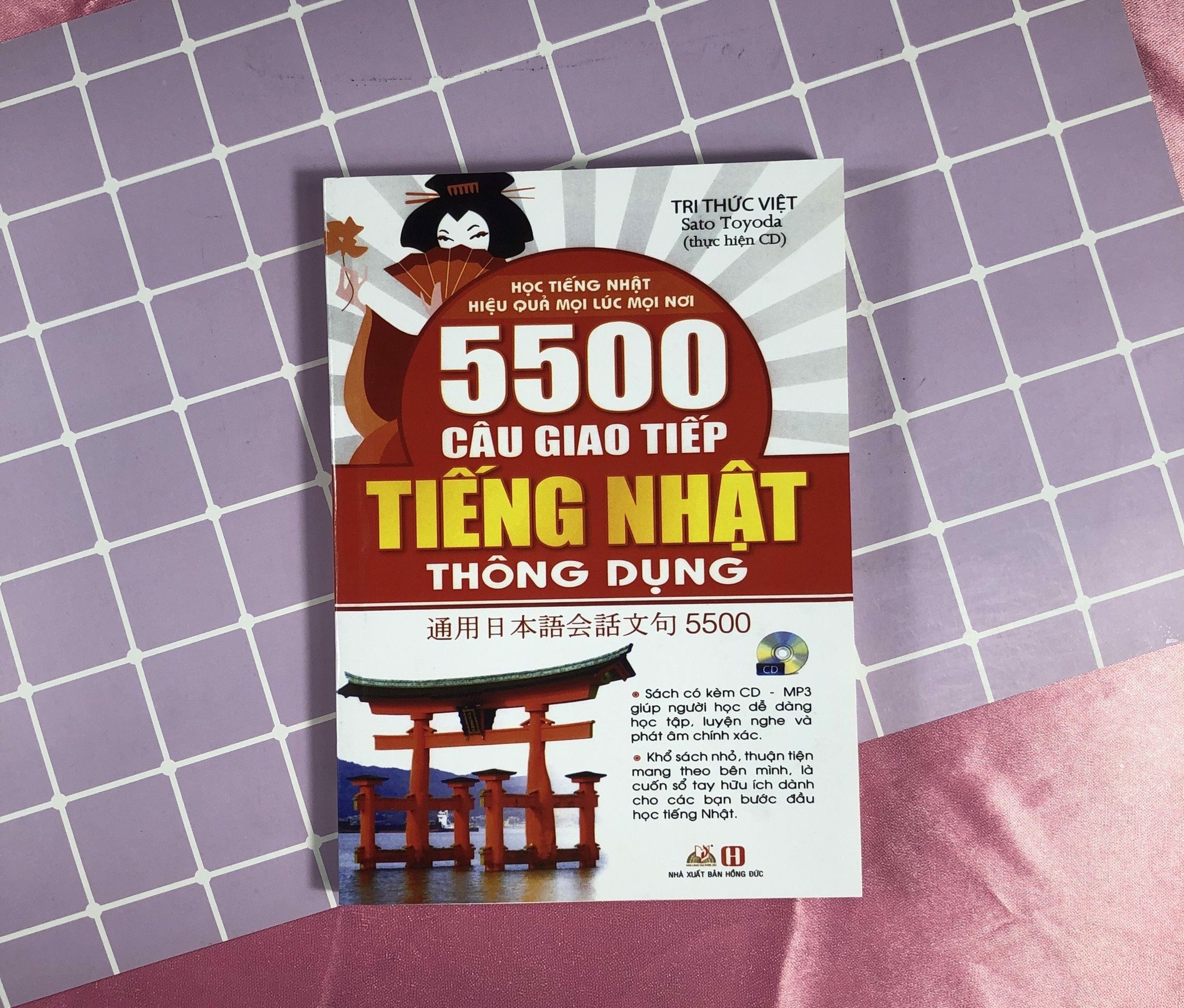5500 câu giao tiếp tiếng Nhật thông dụng - Kèm CD