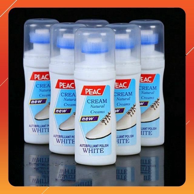 Chai xịt tẩy trắng giày dép túi xách Plac PhúcAn - đầu có bàn chải