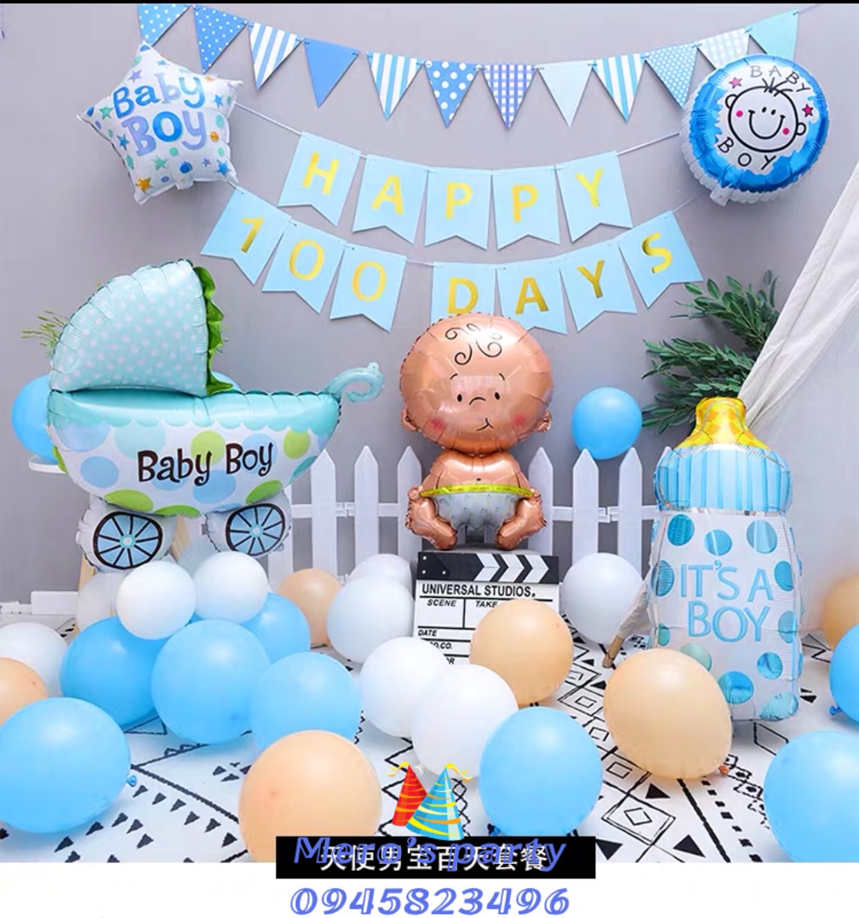 Set trang trí sinh Nhật cho bé
