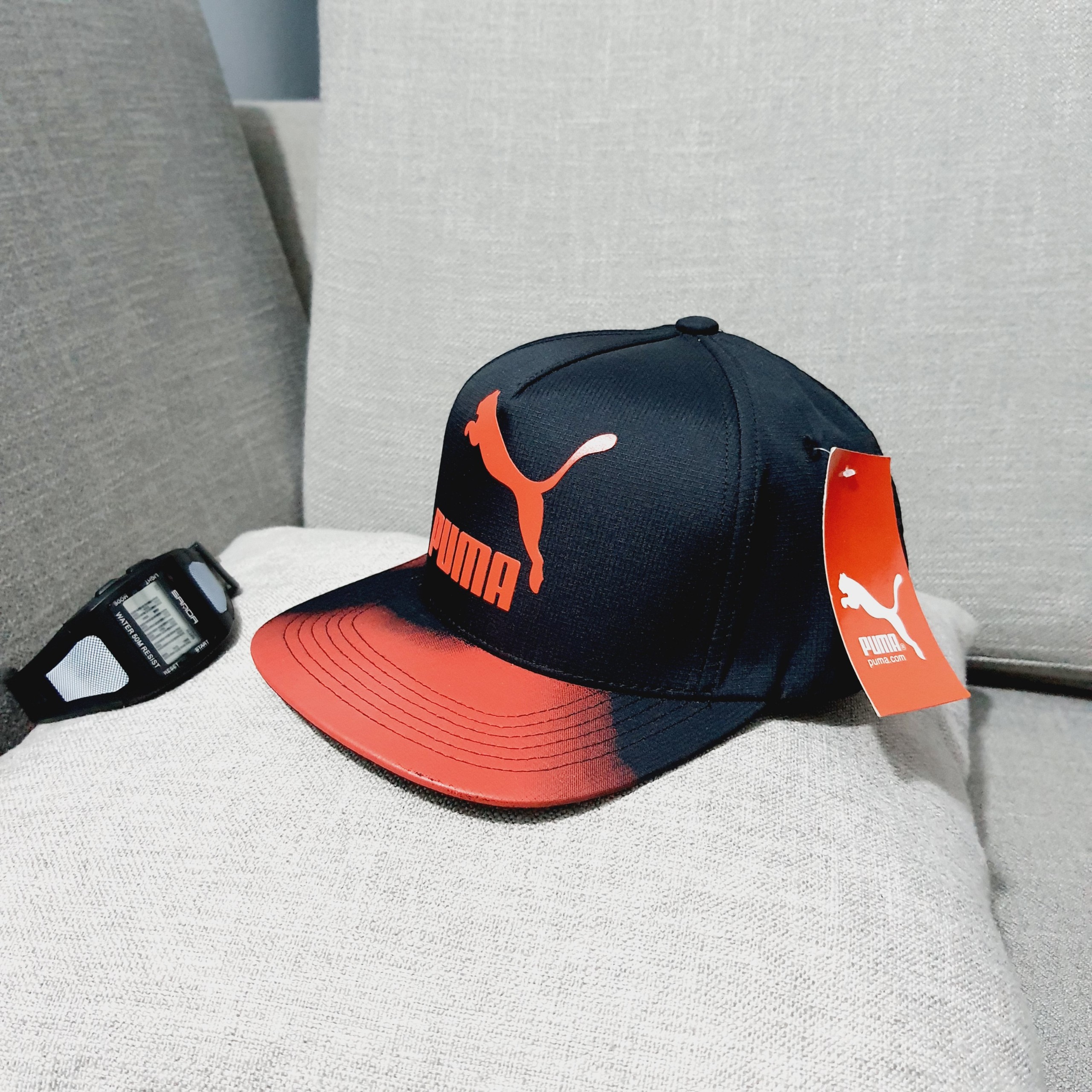 Nón snapback Puma vành phẳng cao cấp hàng xuất khẩu