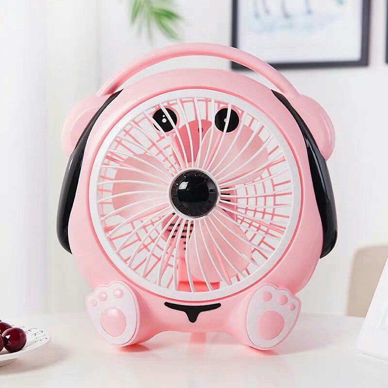 Quạt để bàn hình thú - quạt điện nhỏ, quạt để bàn văn phòng, quạt 2 tốc độ gió,20w