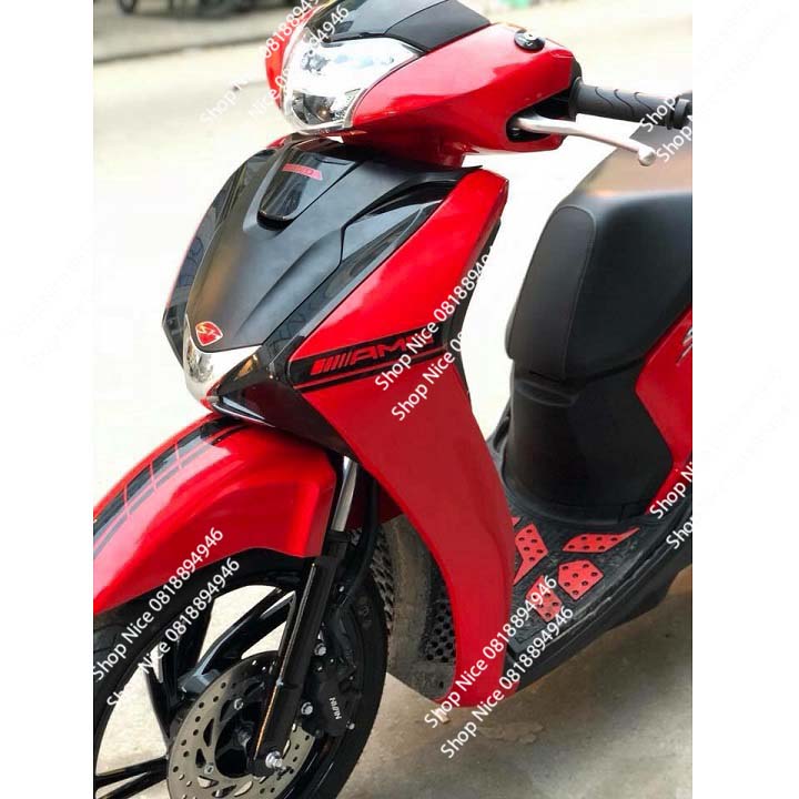 Tem chỉ AMG phản quang dán xe máy Honda SH