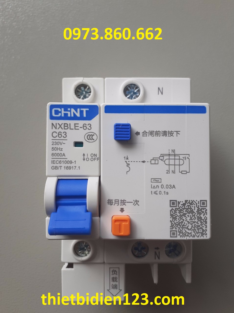 APTOMAT chống rò,chống giật 1P+N 16A~63A