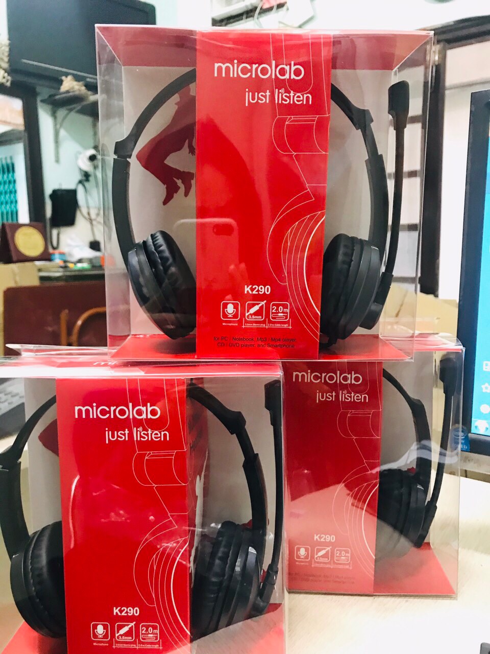 Tai Nghe Chụp Tai Microlab K290 mới 100%
