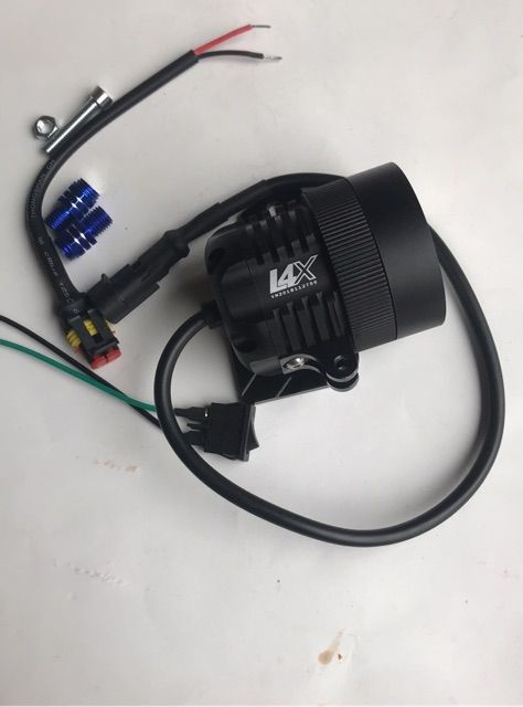 Đèn trợ sáng L4X đặc biệt Kính ÁNH TÍM Cree (Tặng Full phụ kiện)