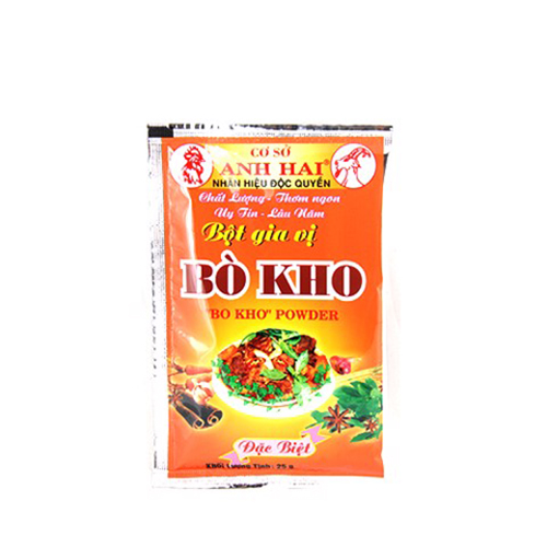 GIA VỊ BÒ KHO 25G