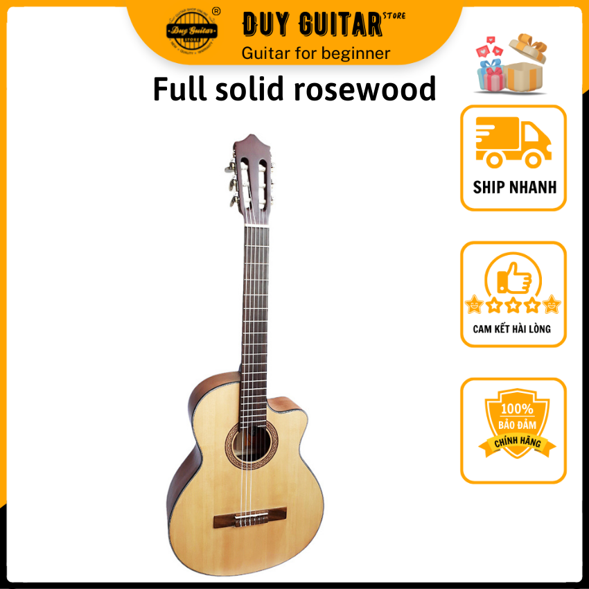 Classic Guitar shape alternates have Company DC120J Rosewood peach meat for warm sound of the guitar classic toys long-single guitar store