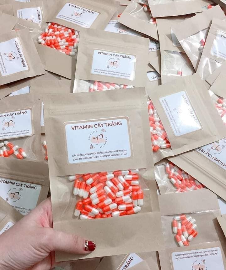 Vitamin  cấy trắng 20 viên
