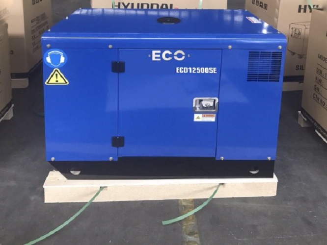 Máy Phát Điện Chạy Dầu 10kva ECO ECD12500SE Thái Lan