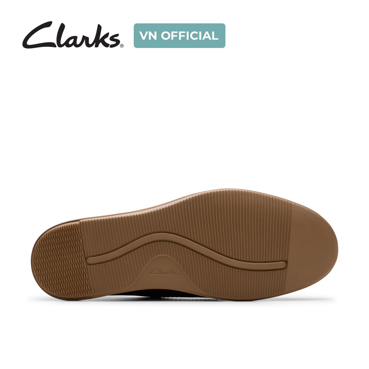Giày Lười Da Nam Clarks - Bratton Boat