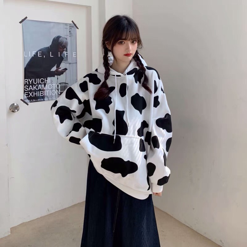 ÁO HOODIE NAM NỮ UNISEX CHẤT NỈ CAO CẤP TRẮNG BÒ SỮA NHẬT BẢN SÀNH ĐIỆU CHỐNG LẠNH, NẮNG NÓNG, THU ĐÔNG NÚI FUSI HOT TREND CAO CẤP