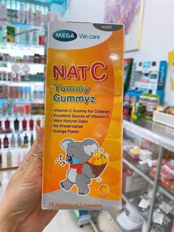 Kẹo Dẻo Nat C Yummy Gummyz MEGA