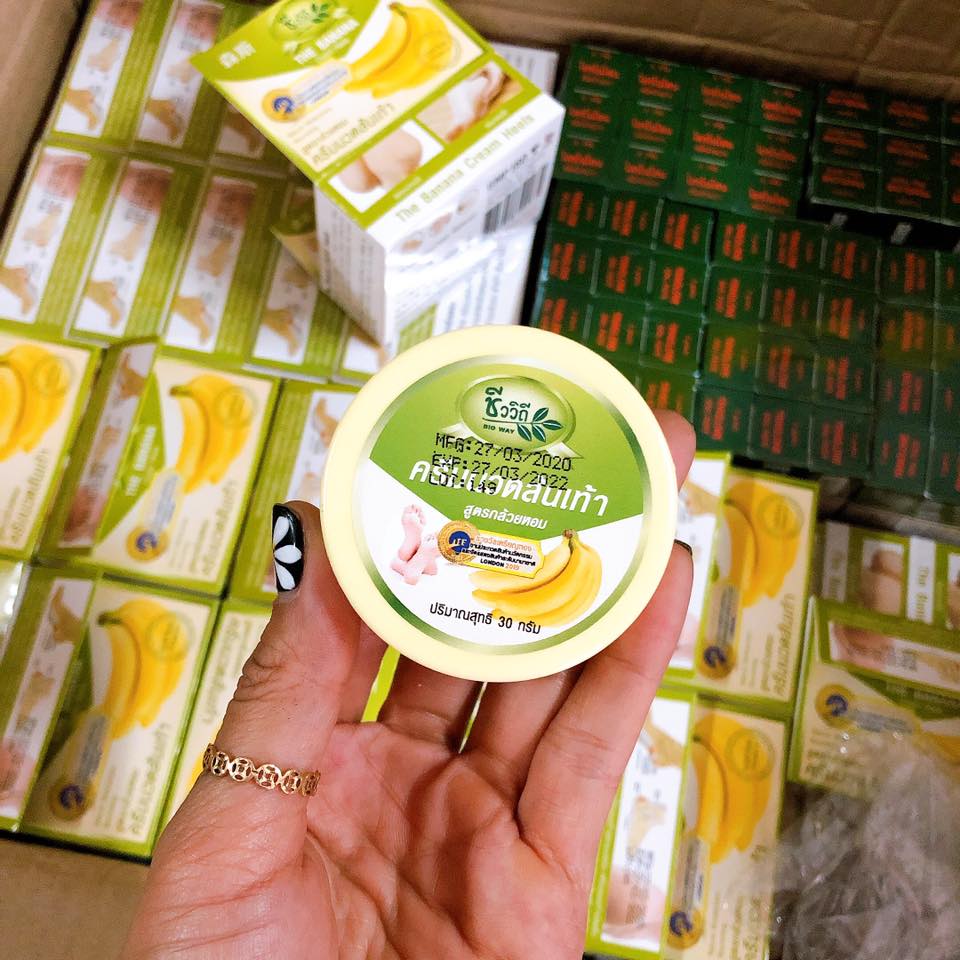 [HCM]Kem chuối nứt gót chân của Thái