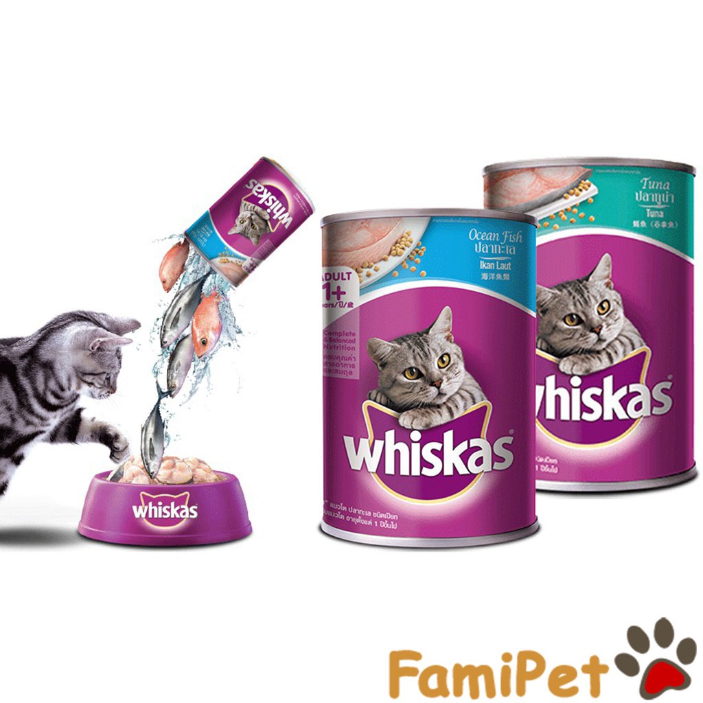 Pate Whiskas Cho Mèo - Lon 400g