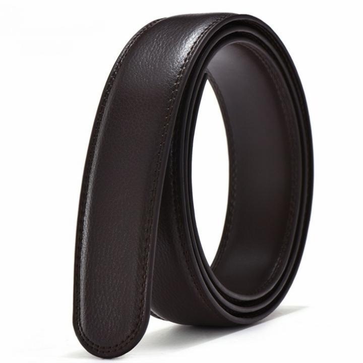 Thắt lưng nam khóa kim tự động dây da cao cấp 2 màu đen & nâu thời trang đẹp TL46