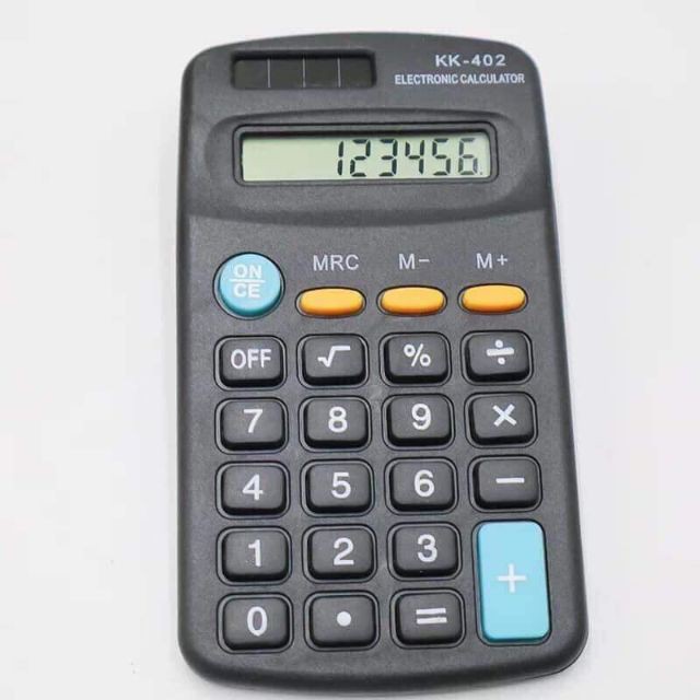 Máy Tính Bỏ Túi Mini 8 Số Kk-402 Tiện Lợi