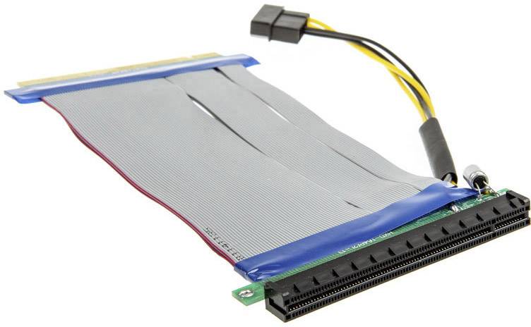 Cáp nối dài PCI-E 16X dài 20cm có cấp nguồn, cáp nối dài x16 gắn cho card màn hình, card đồ hoạ